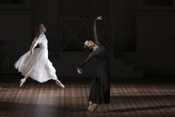 Anastasia Stashkevich as Mary. Daria Bochkova as Vera. Photo by Damir Yusupov.